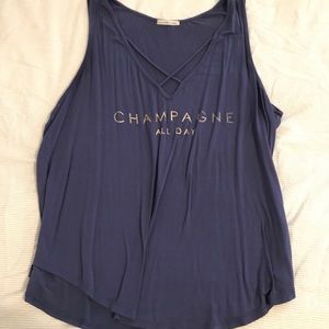 Champagne All Day Tank 🍾